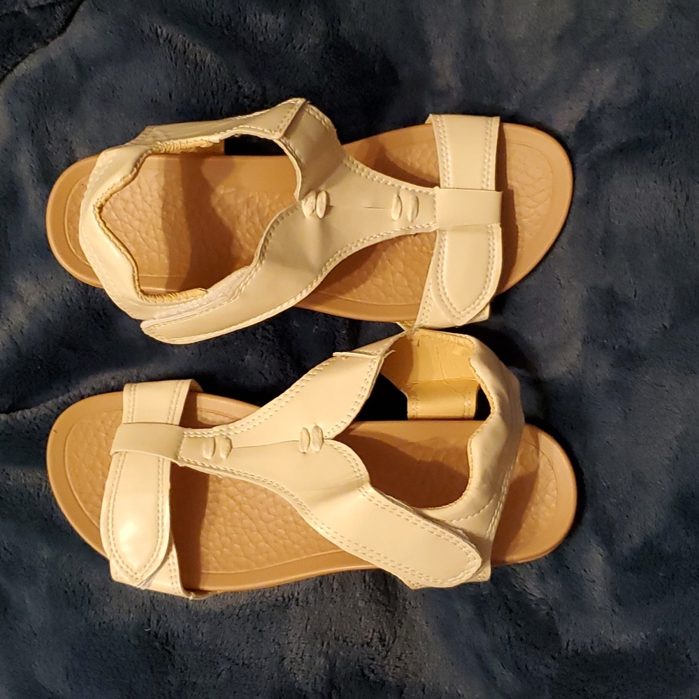 Beige Sandals NWOT
